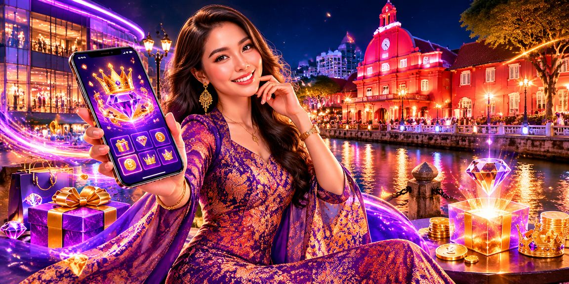Pemain VIP berbaju batik dari Melaka menggunakan platform 5008