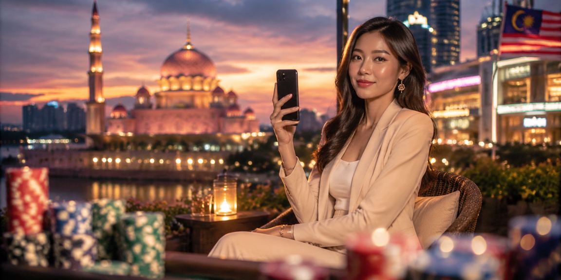 Aplikasi kasino mudah alih di Putrajaya dengan reka bentuk gaya Melayu moden untuk platform 5008